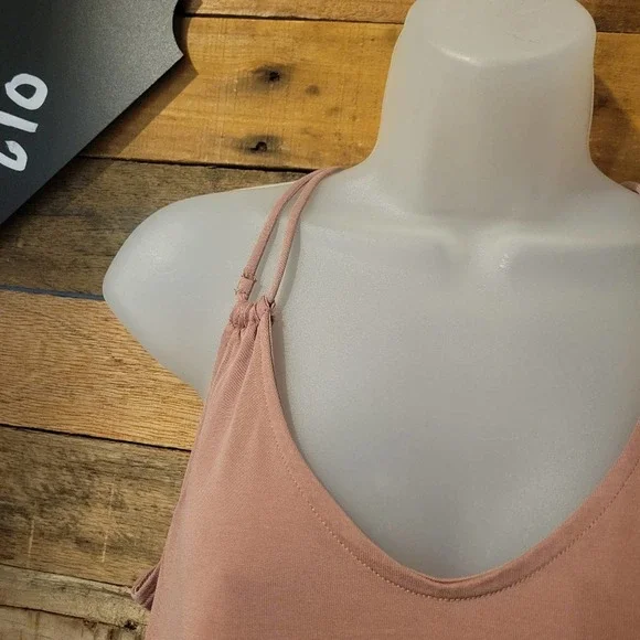 SALE-Loft women's dusty rose tank top size medium petite - Picture 3 of 8